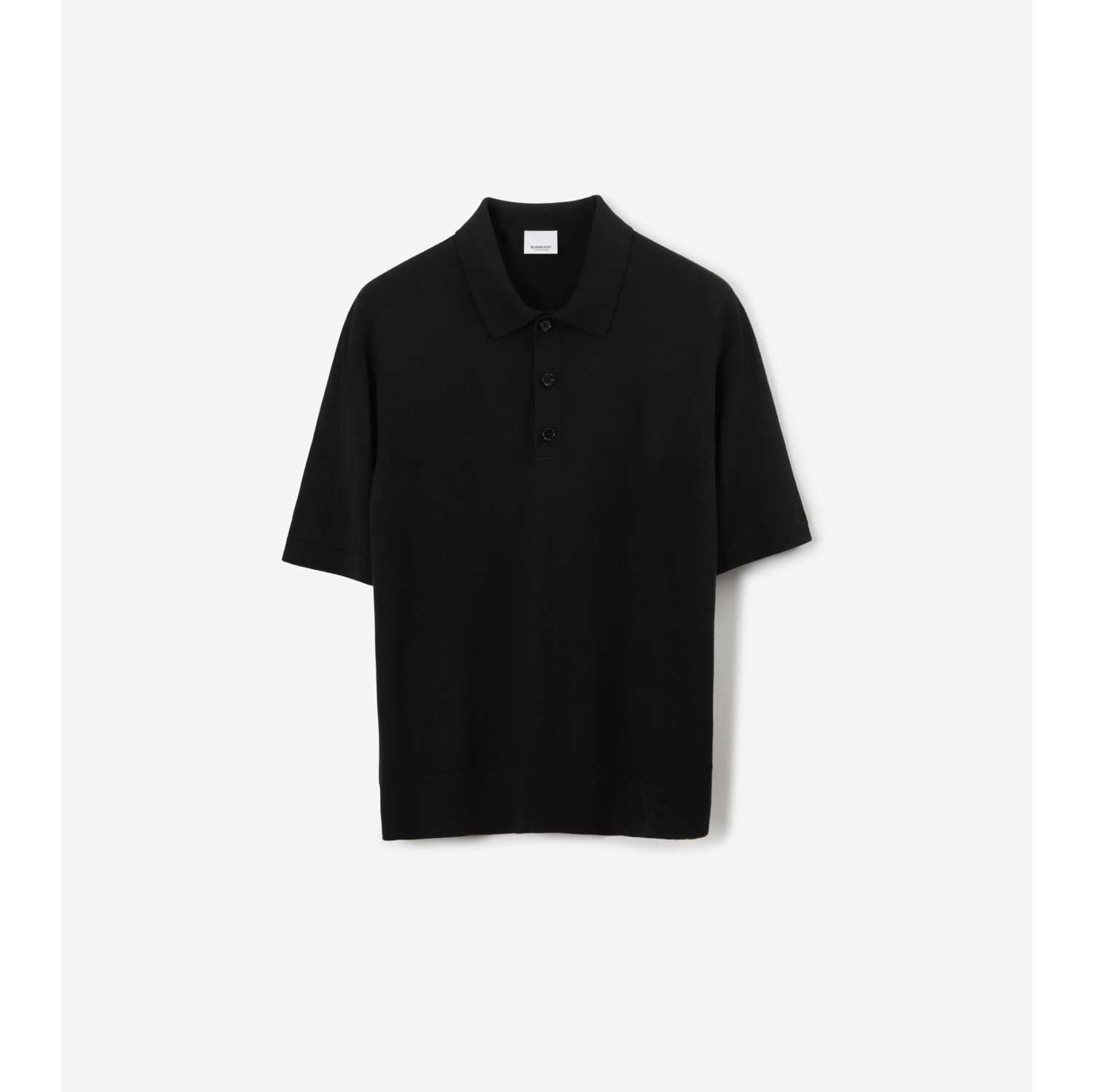 Silk blend polo outlet shirt