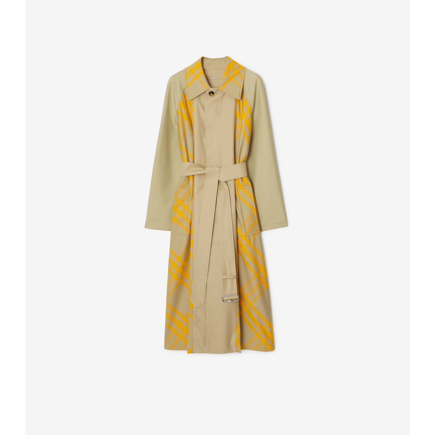 Burberry women's discount reversible coat