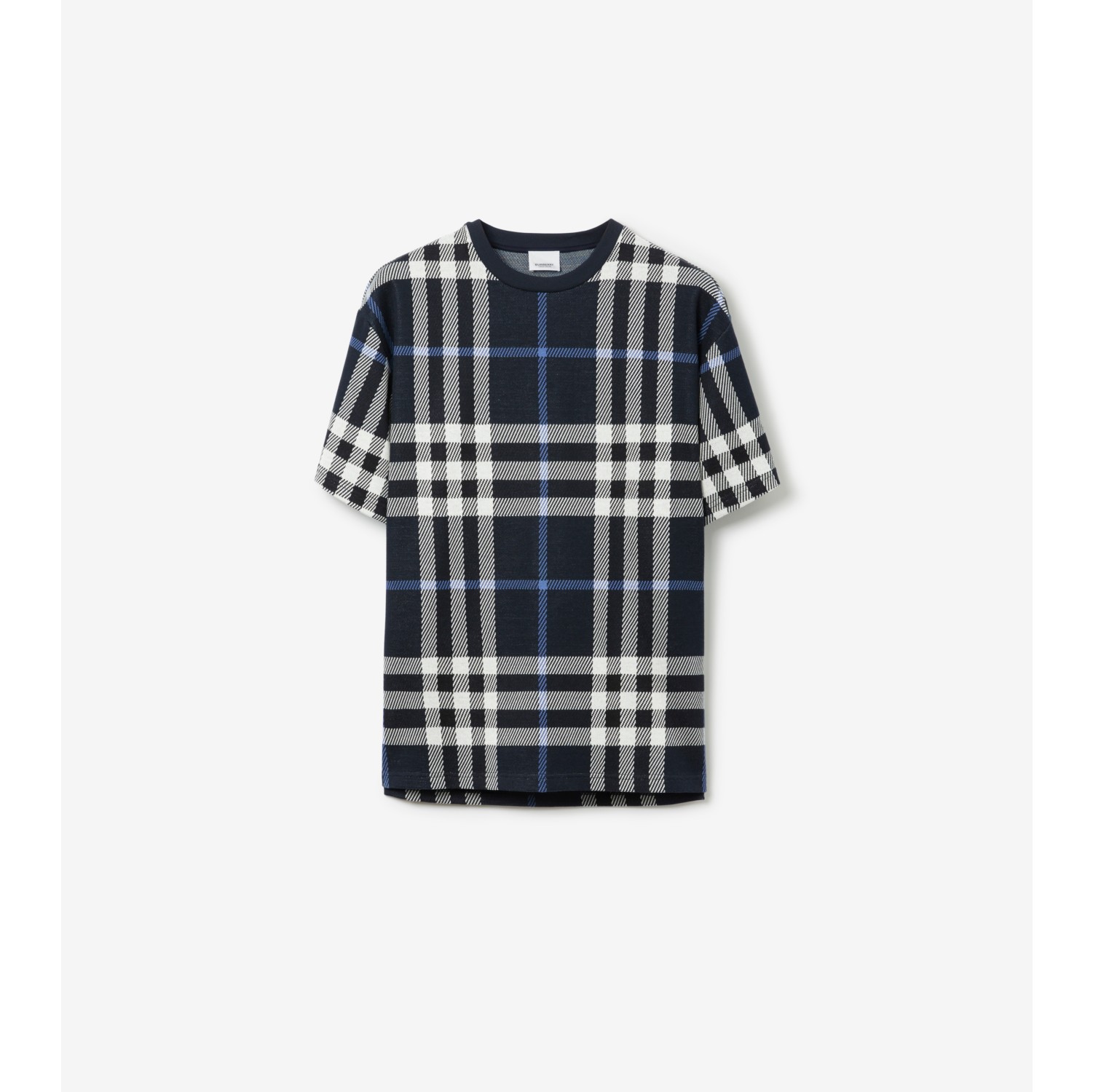 Blue shop burberry shirt