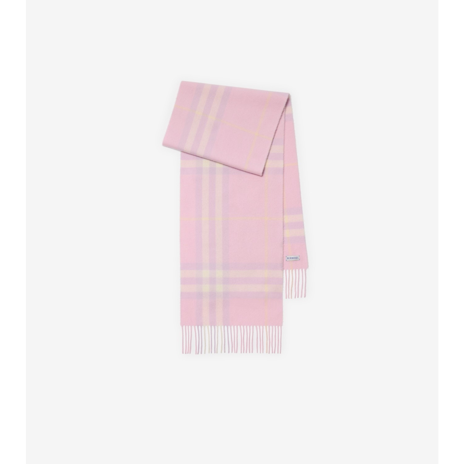 Check Cashmere Scarf