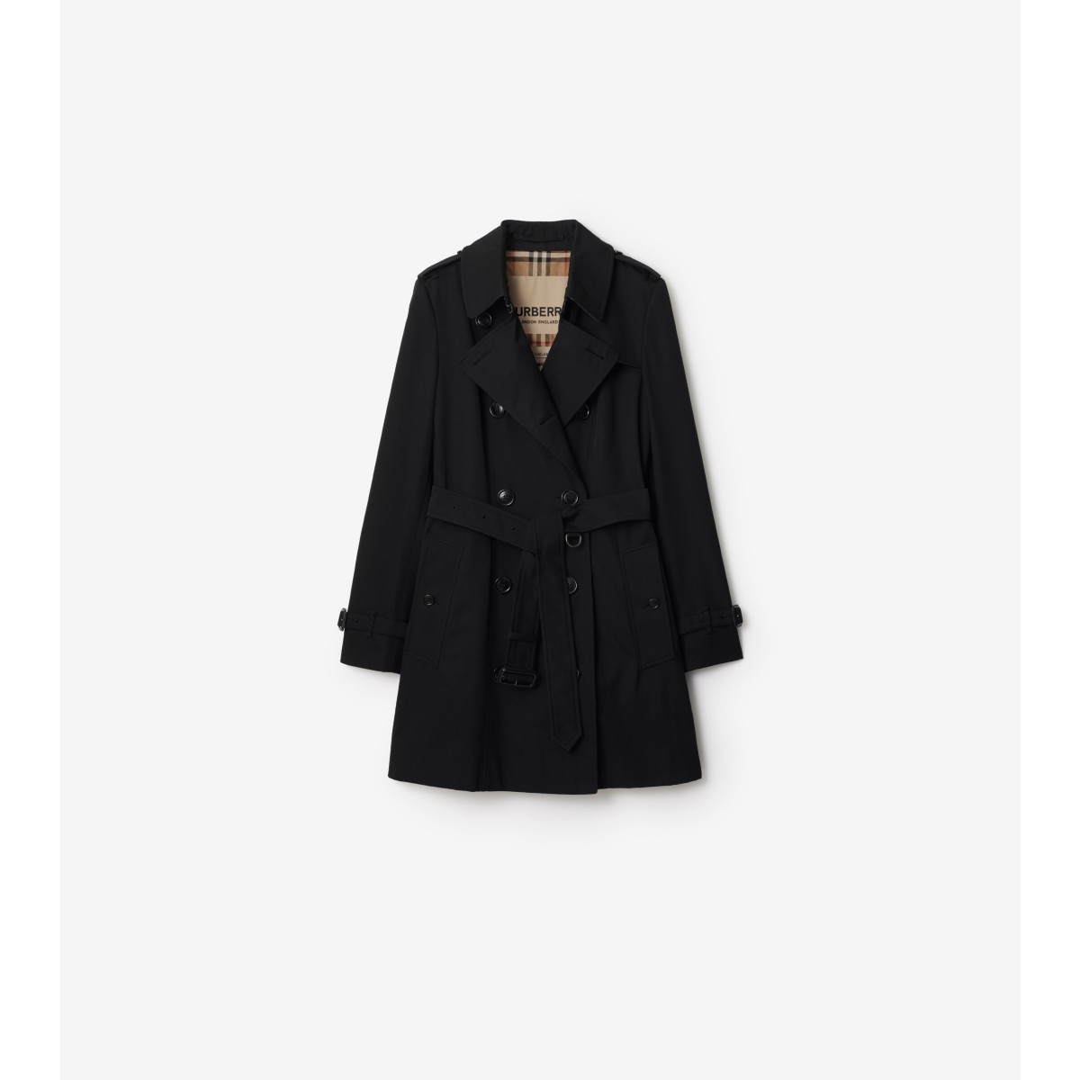  Check Short Chelsea Heritage Trench Coat
