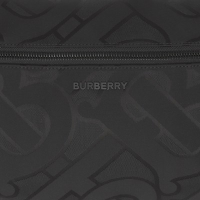 ラージ モノグラムジャカード ソニーバムバッグ (ブラック) - メンズ | Burberry®公式サイト