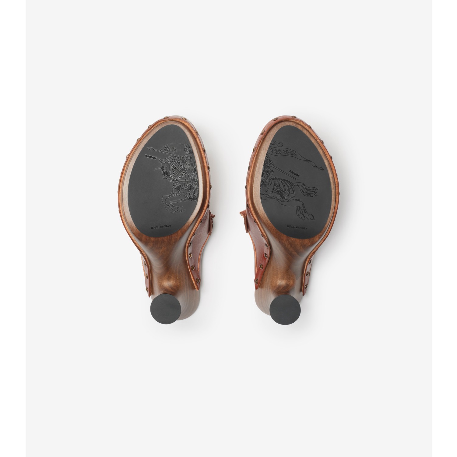 Leather Potter Clogs