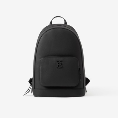 Burberry Grainy Leather Rocco Backpack In Black | ModeSens