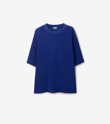 コットンタオル Tシャツ (ナイト) - メンズ | Burberry®公式サイト