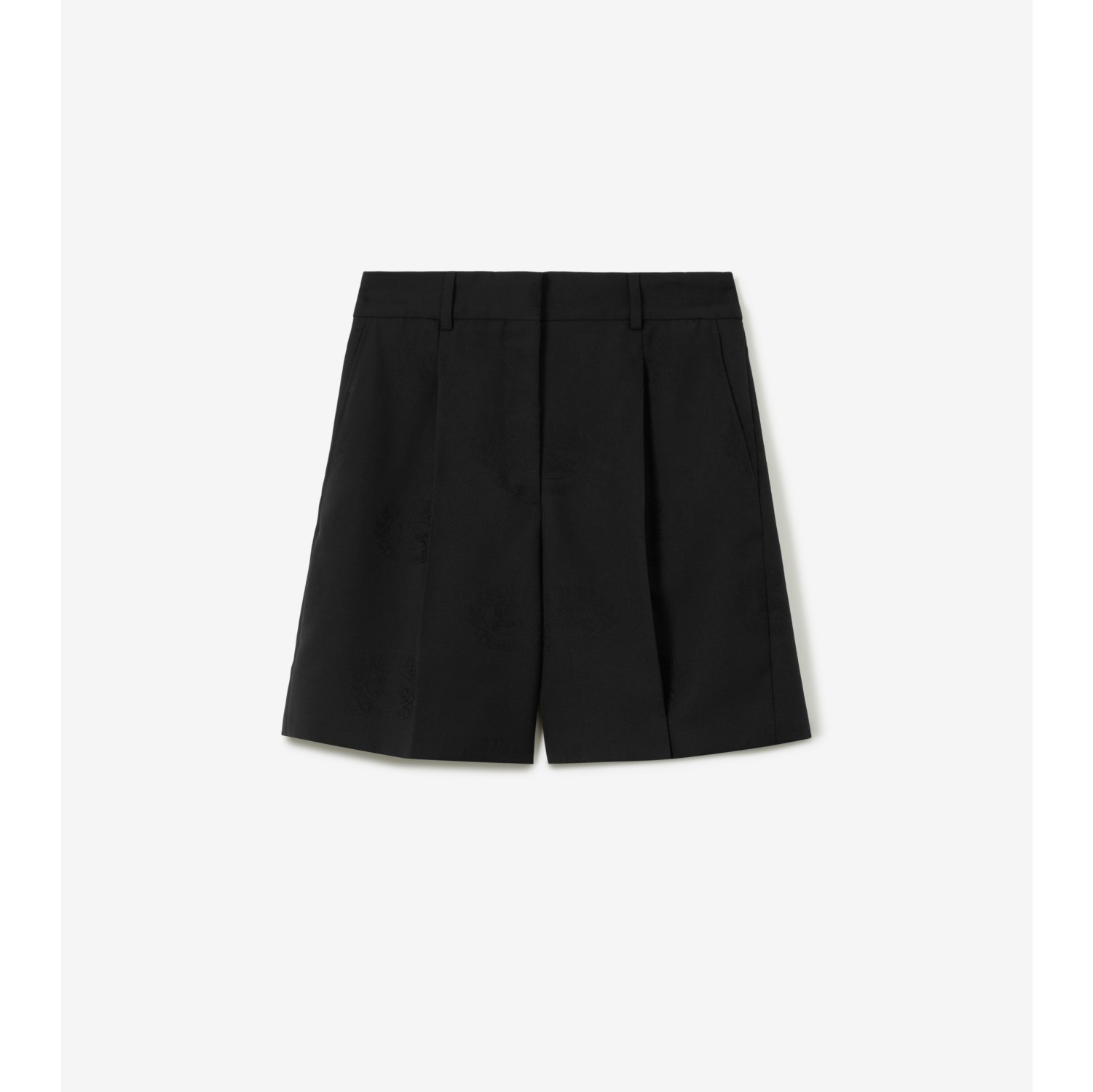 EKD Wool Cotton Shorts in Black - Women