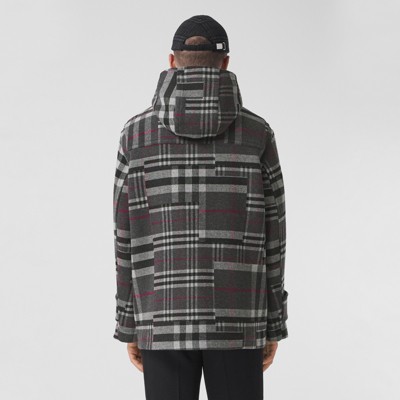 duffle hooded coat