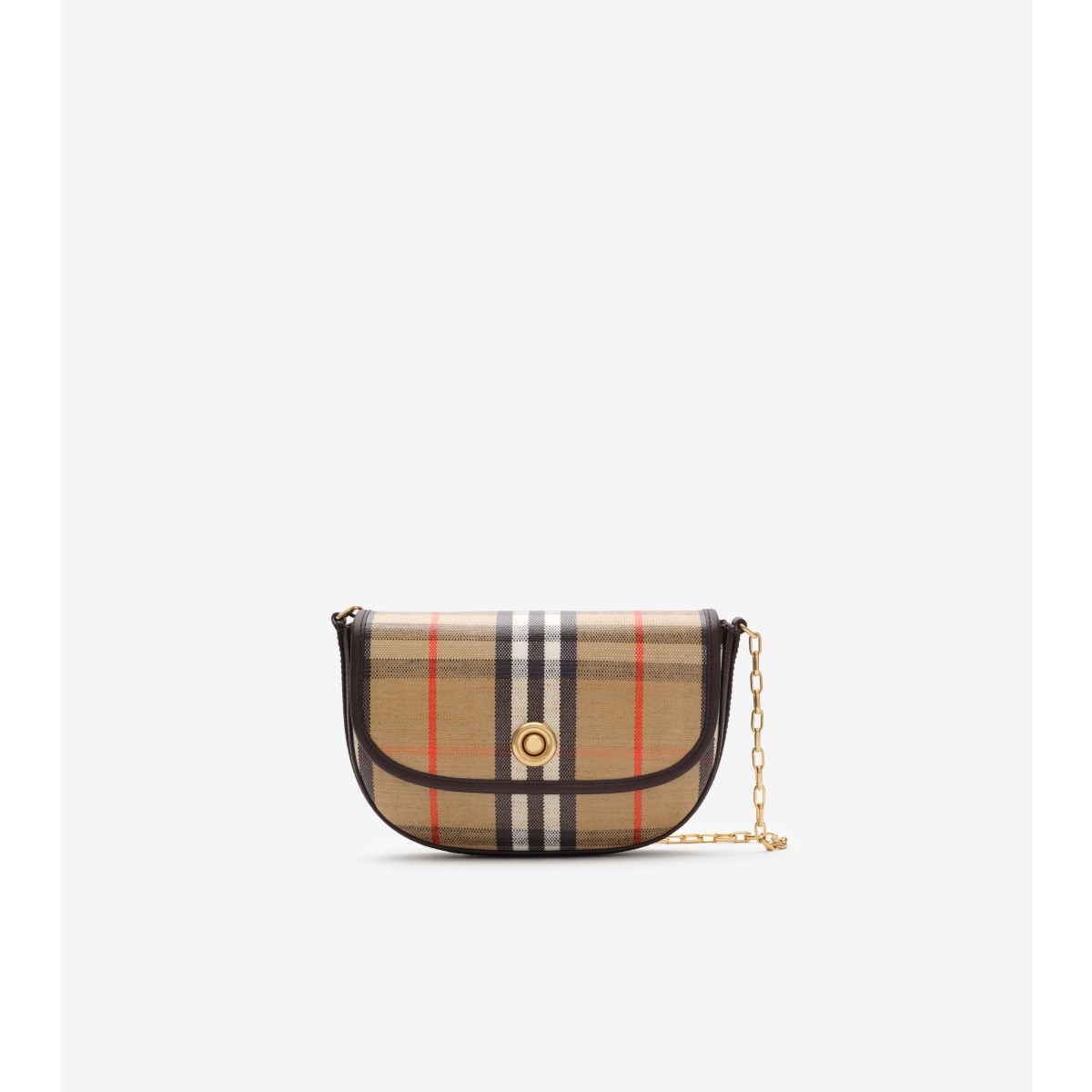  Check Mini Highlands Chain Crossbody Bag