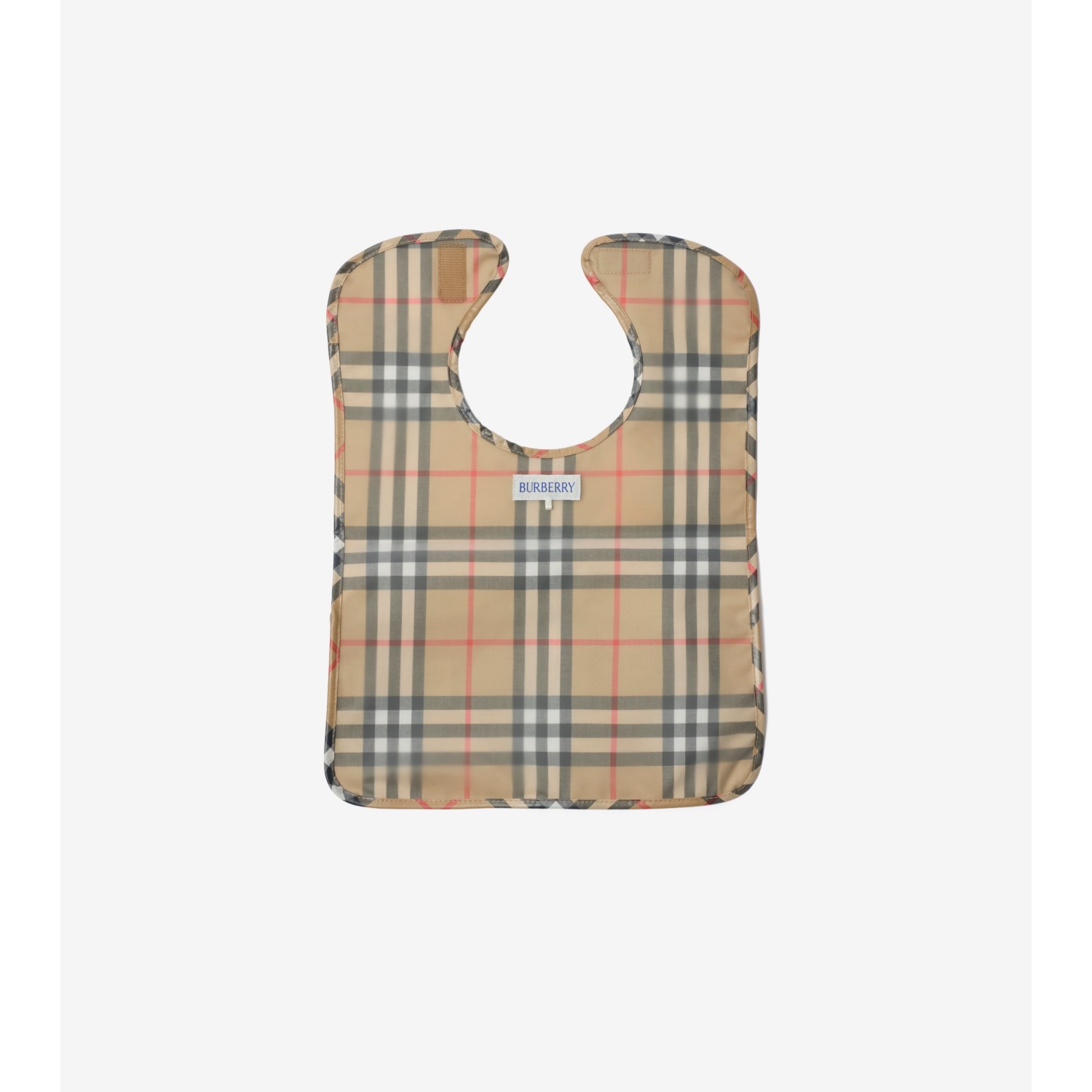 Check Coated Cotton Bib - thumbnail 3