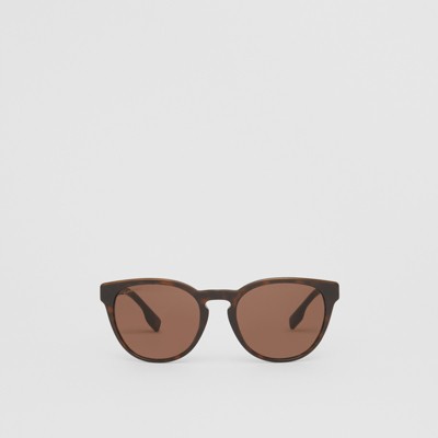 Round Frame Sunglasses in Tortoiseshell 