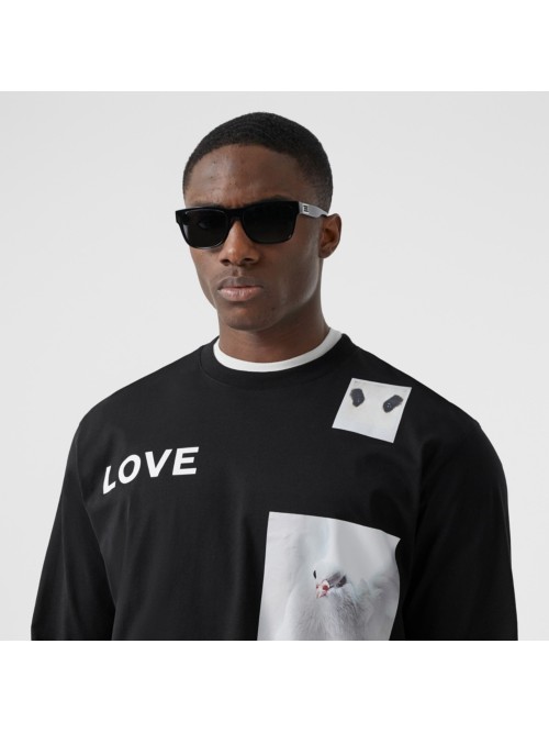 BURBERRY Long-sleeve Montage Pr