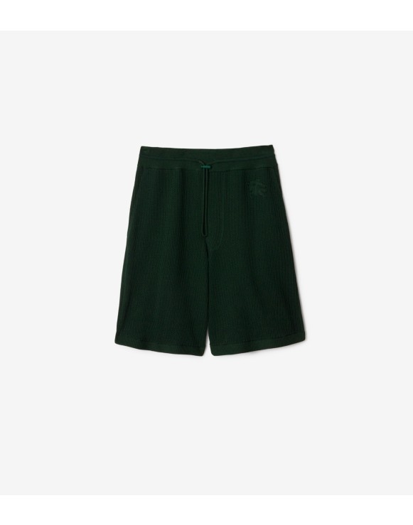 Mesh-Shorts aus Baumwolle