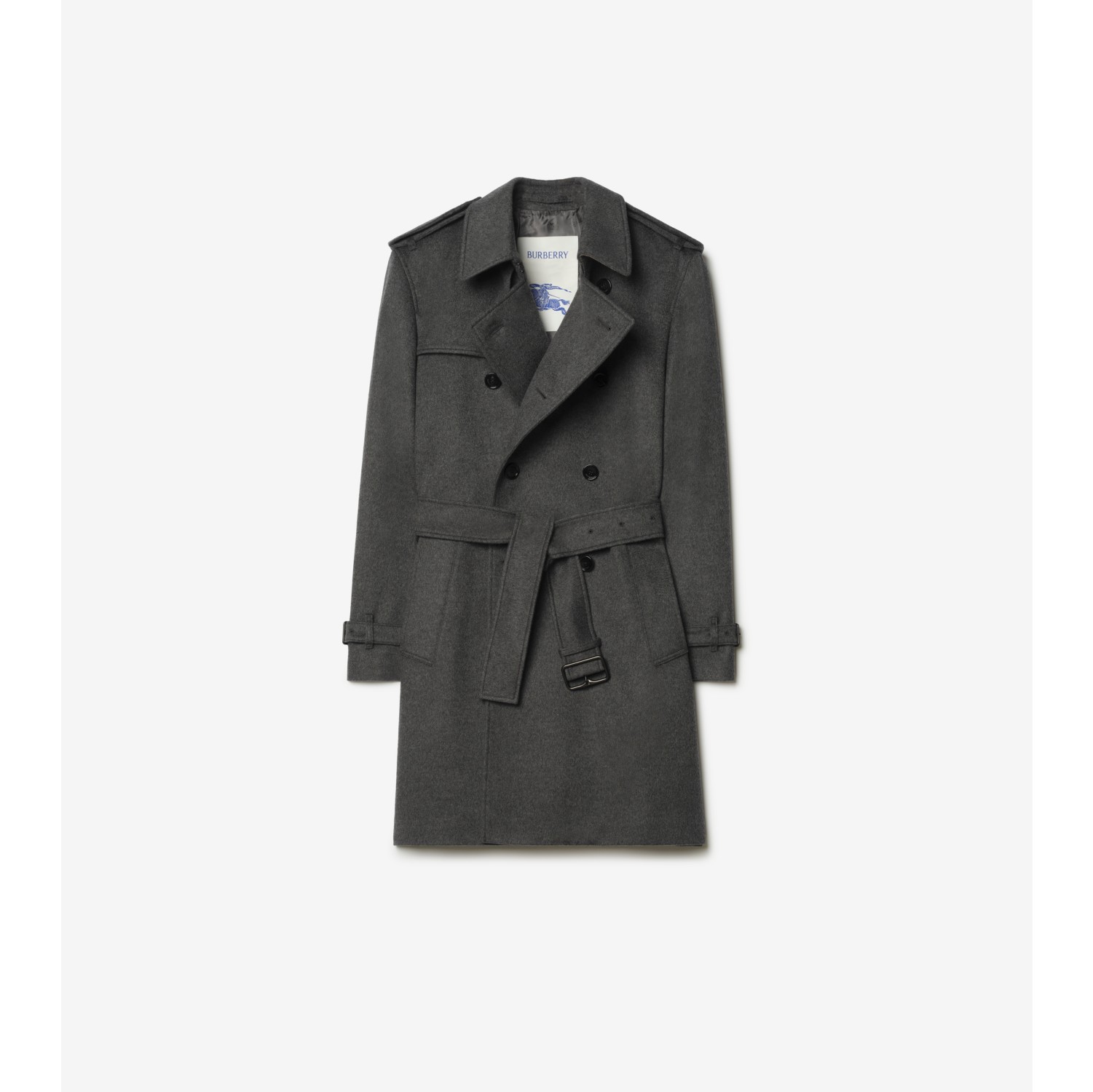 Mid-length Cashmere Hastings Trench Coat