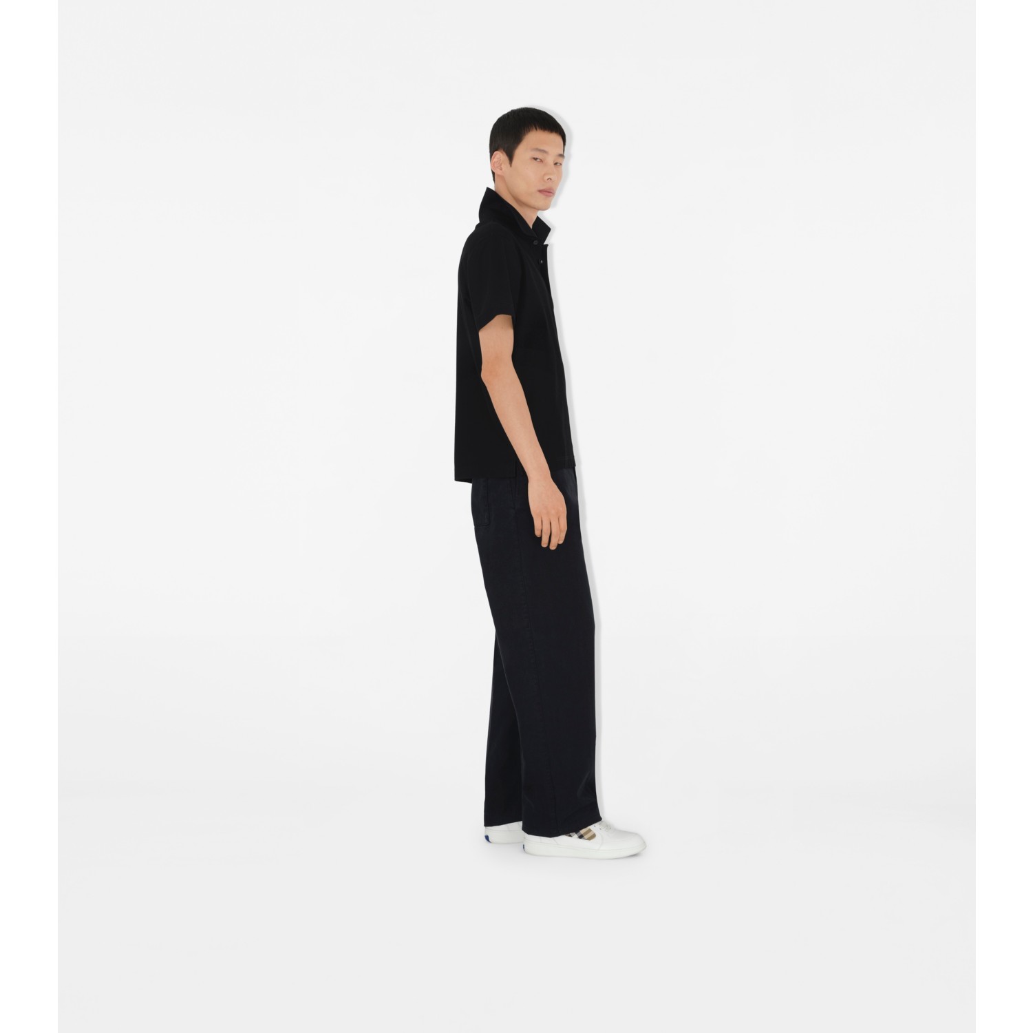B Heart Cotton Polo Shirt