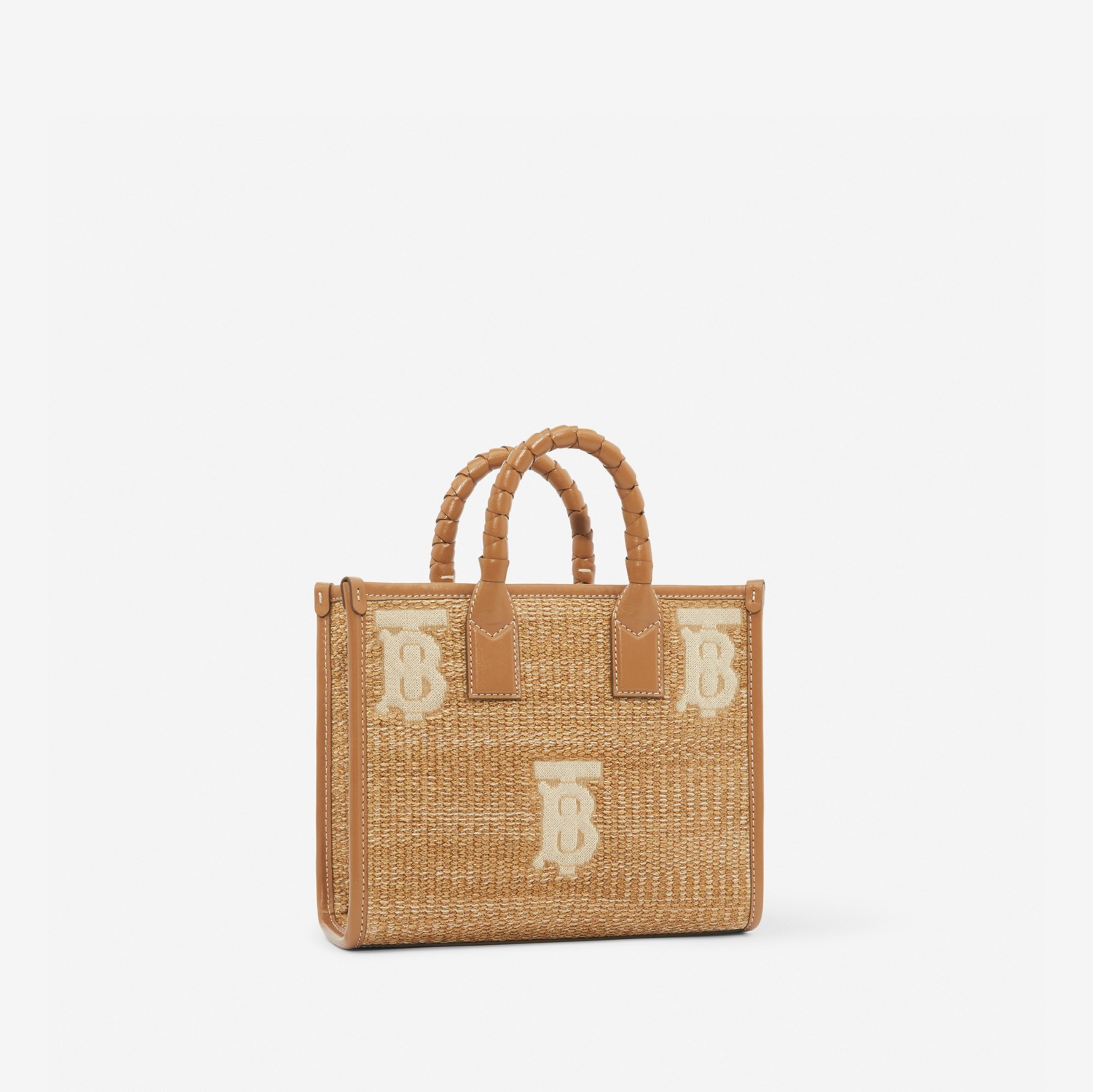 Minibolso tote Freya (Natural) - Mujer | Burberry® oficial