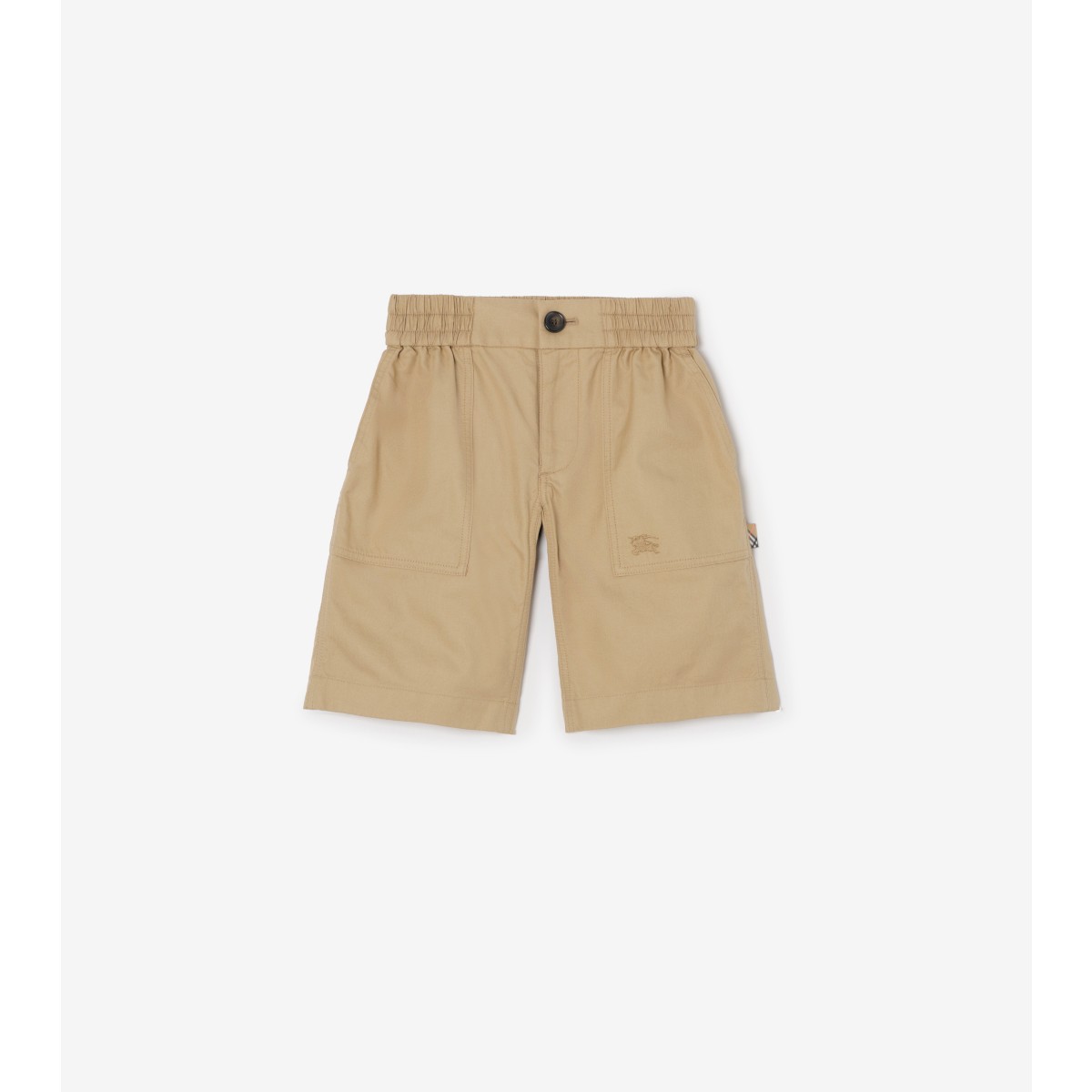  Embroidered Twill Cargo Shorts