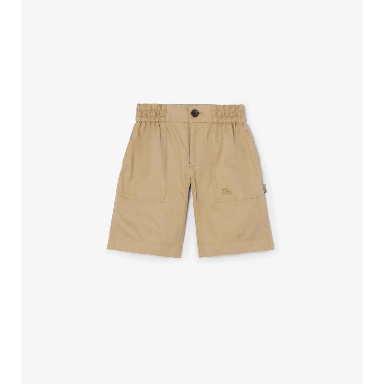 Cotton Twill Cargo Shorts