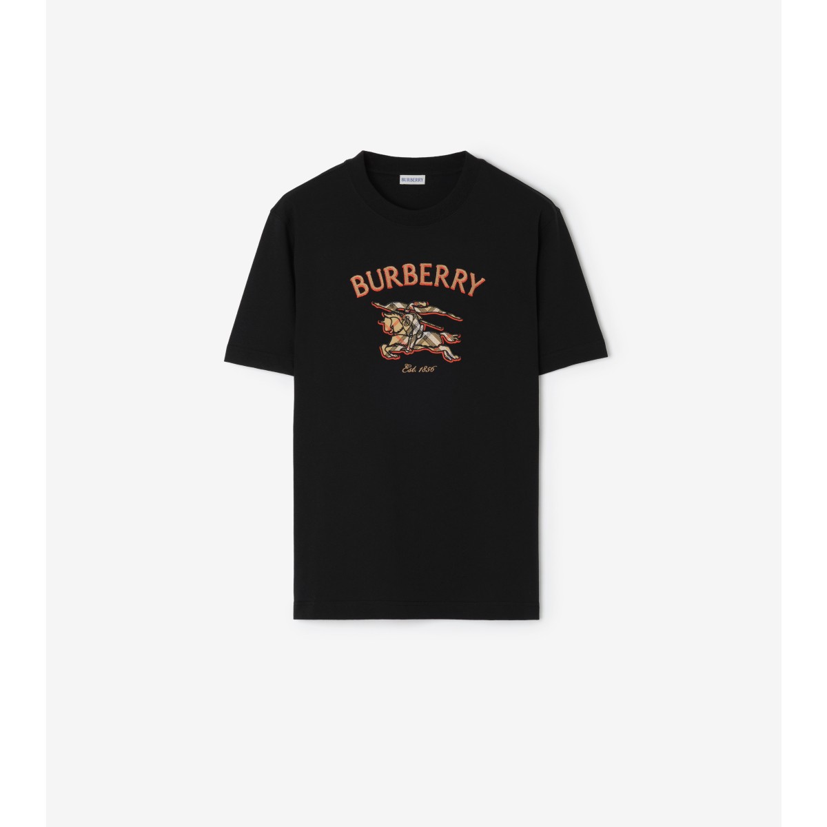  Check Knight Cotton T-shirt
