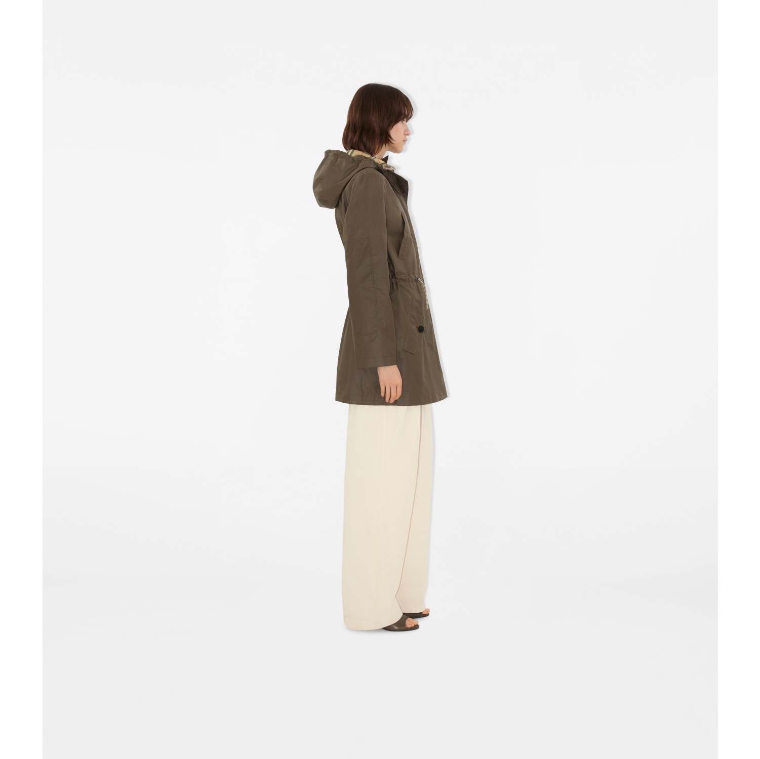 Coated Gabardine Parka