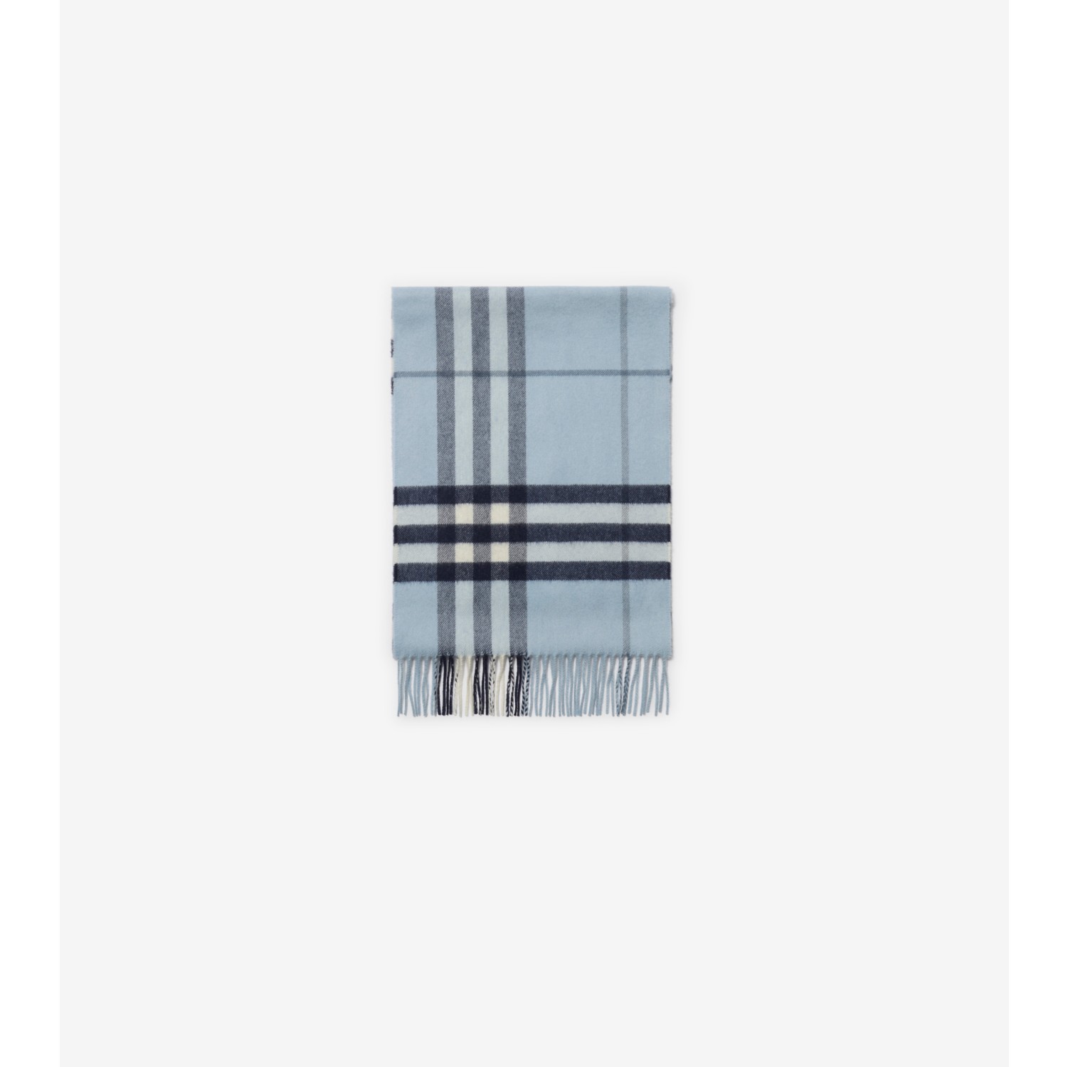 Check Cashmere Scarf