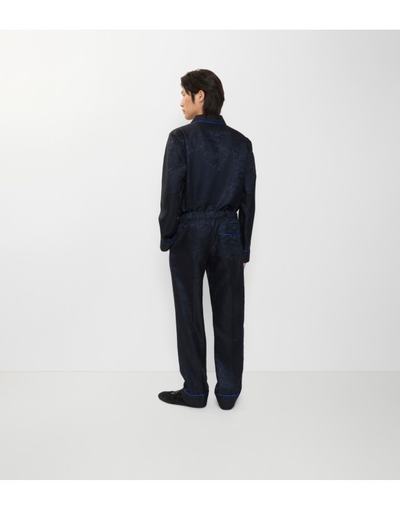 Pantalon pyjama en soie Sunflower