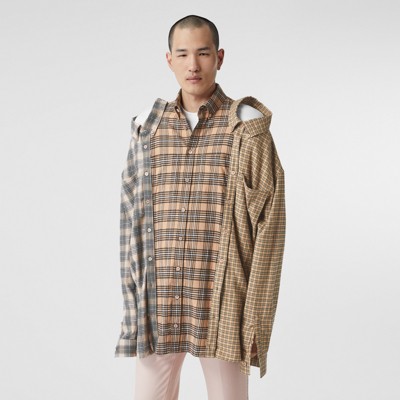 flannels burberry shirt