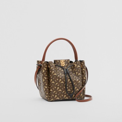 burberry bucket bag canvas