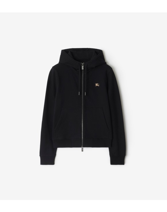 Knight Stamp Cotton Zip Hoodie