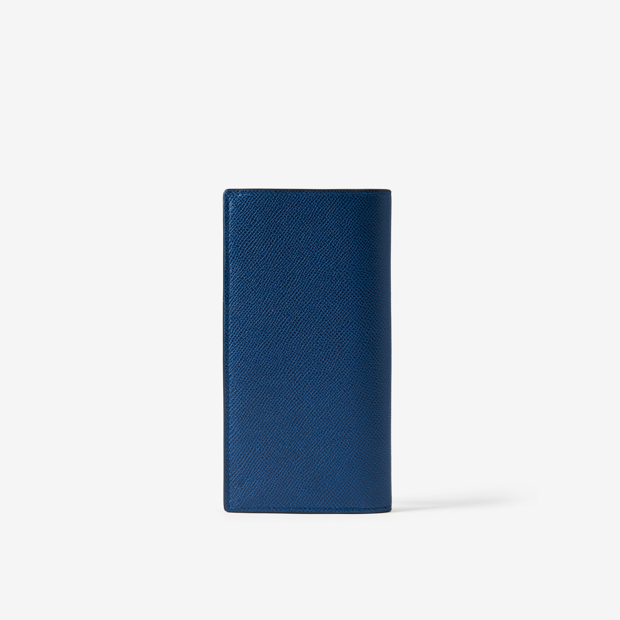 Grainy Leather TB Continental Wallet in Rich Navy - Men | Burberry® Official - 3