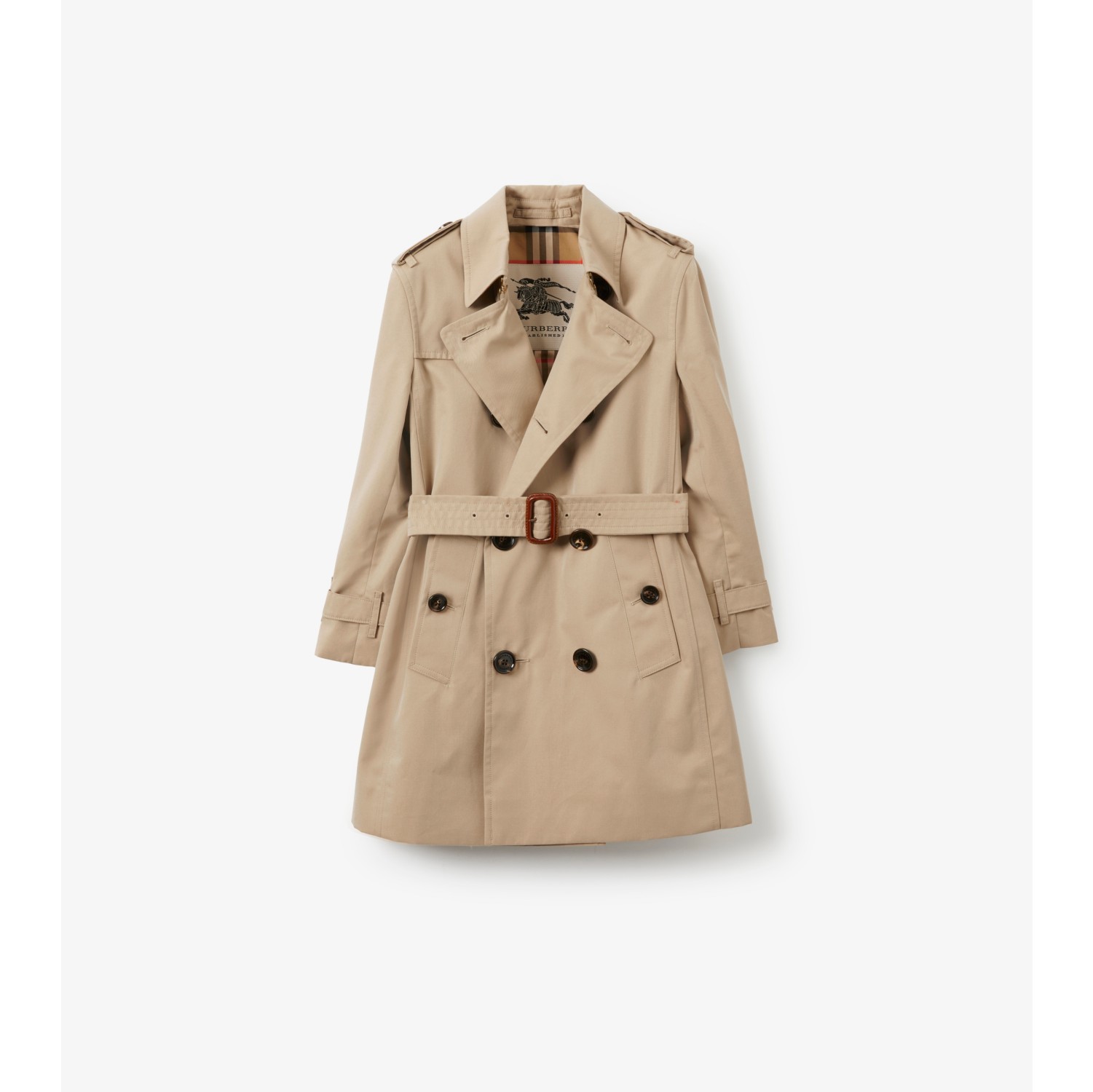 Trench en gabardine