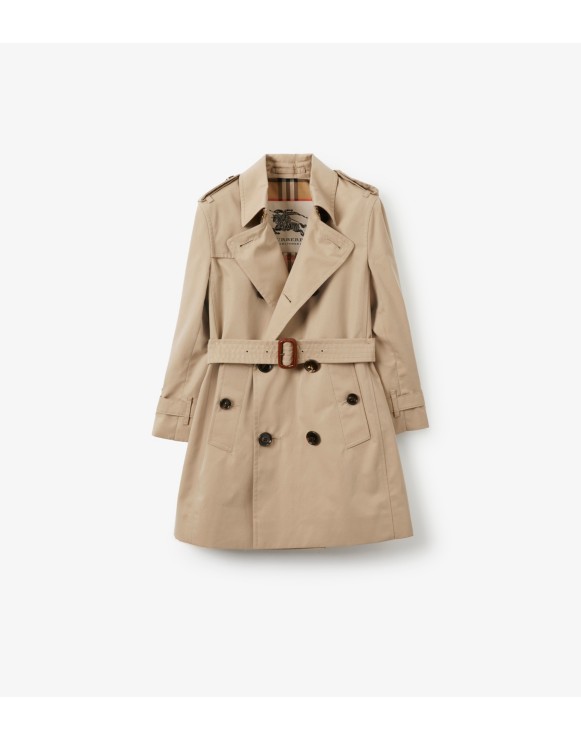 Gabardine Trench Coat