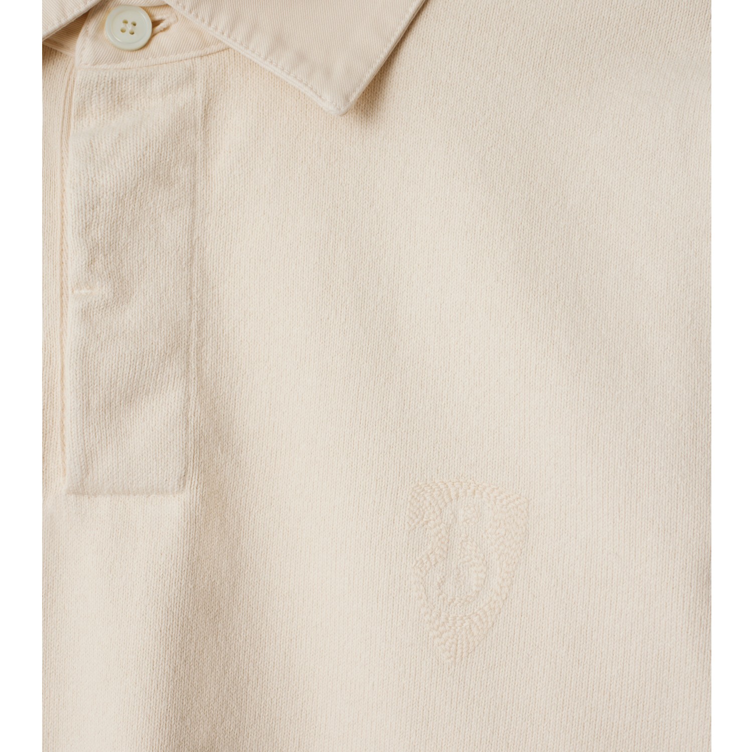 Long-sleeve Cotton Polo Shirt