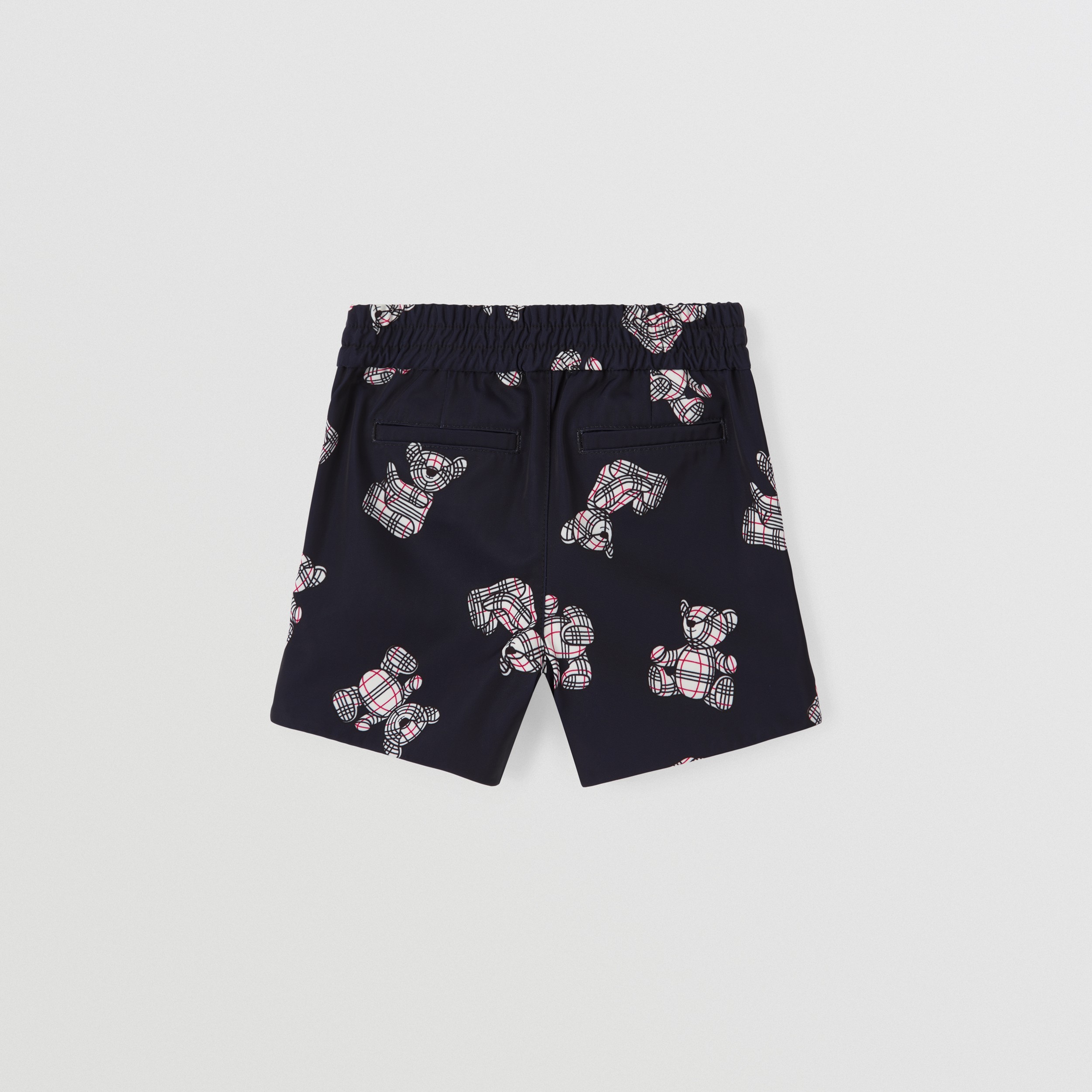 Thomas Bear Print Chino Shorts in Midnight - Children | Burberry® Official - 4
