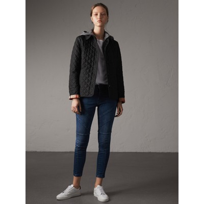 burberry jacket womens silver