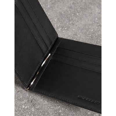 burberry mens money clip wallet