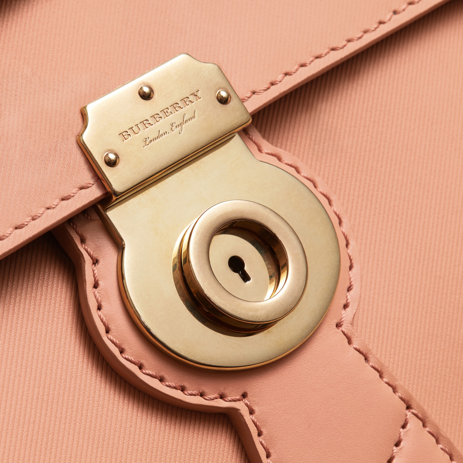 The Medium DK88 Satchel in Pale Clementine Men Burberry United States