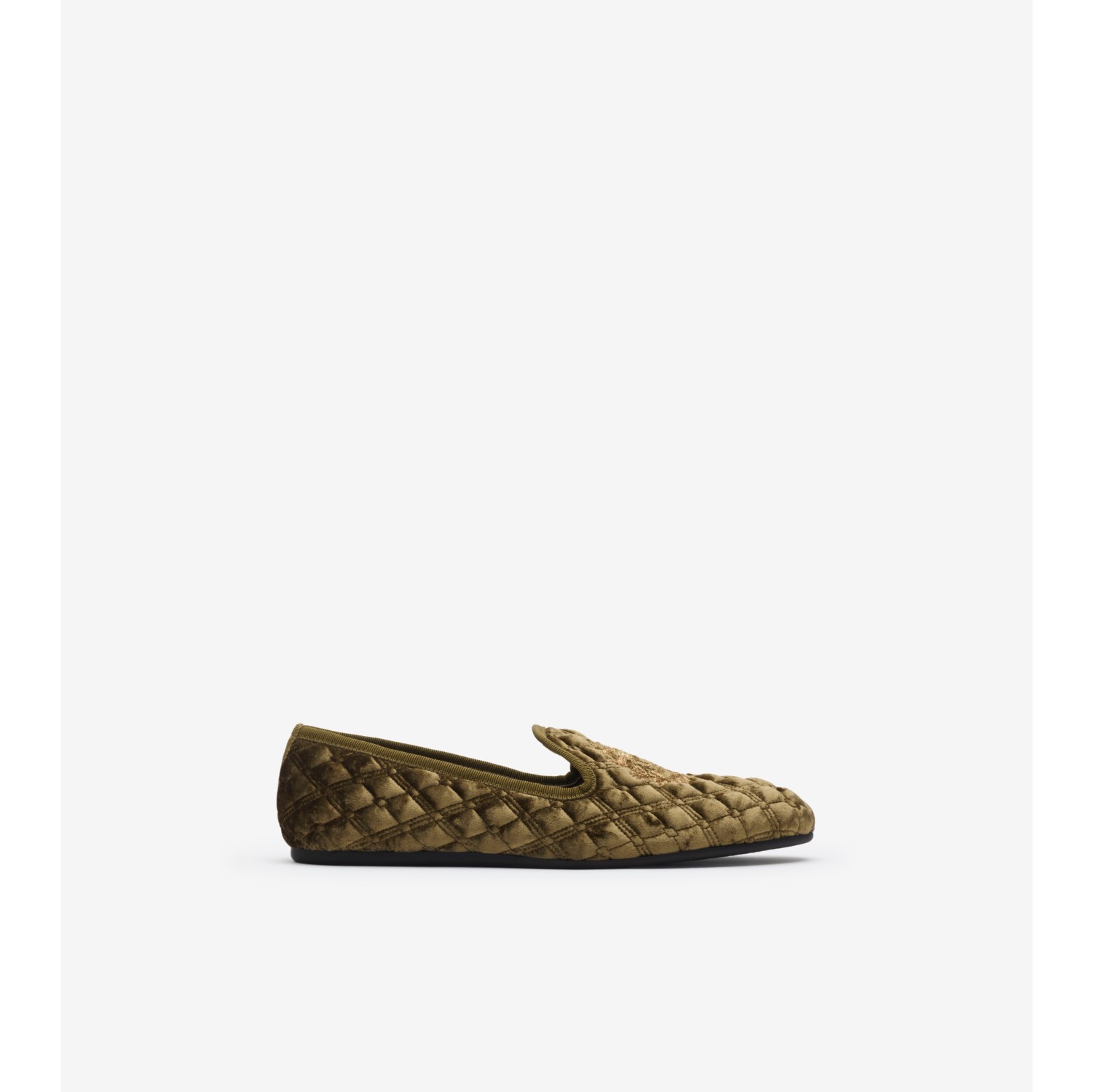 Quilted Velvet Estate Slippers​