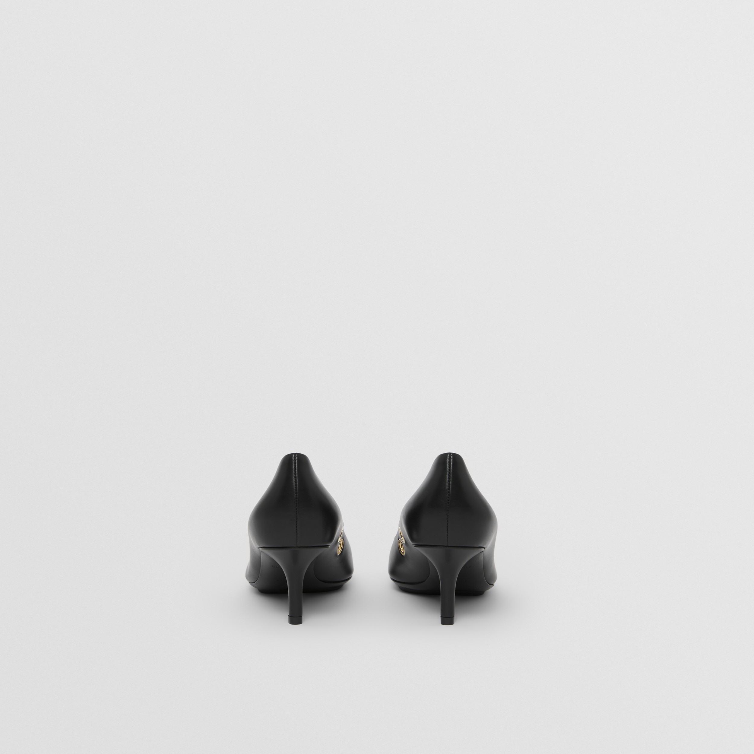 アイレットディテール レザー ポインテッドトウパンプス (ブラック) - ウィメンズ | Burberry®公式サイト - 4