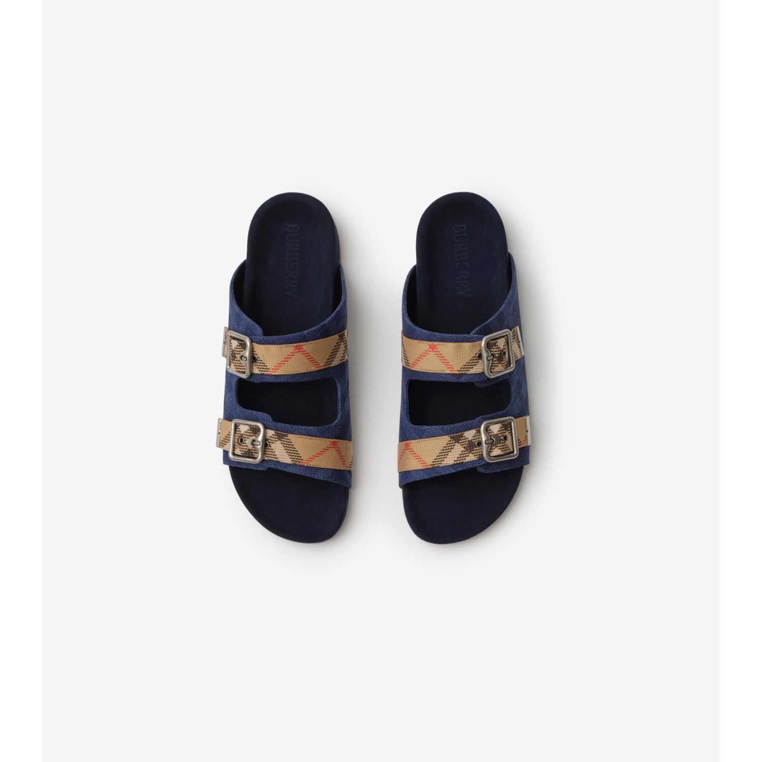 Check Denim Urchin Sandals - thumbnail 4
