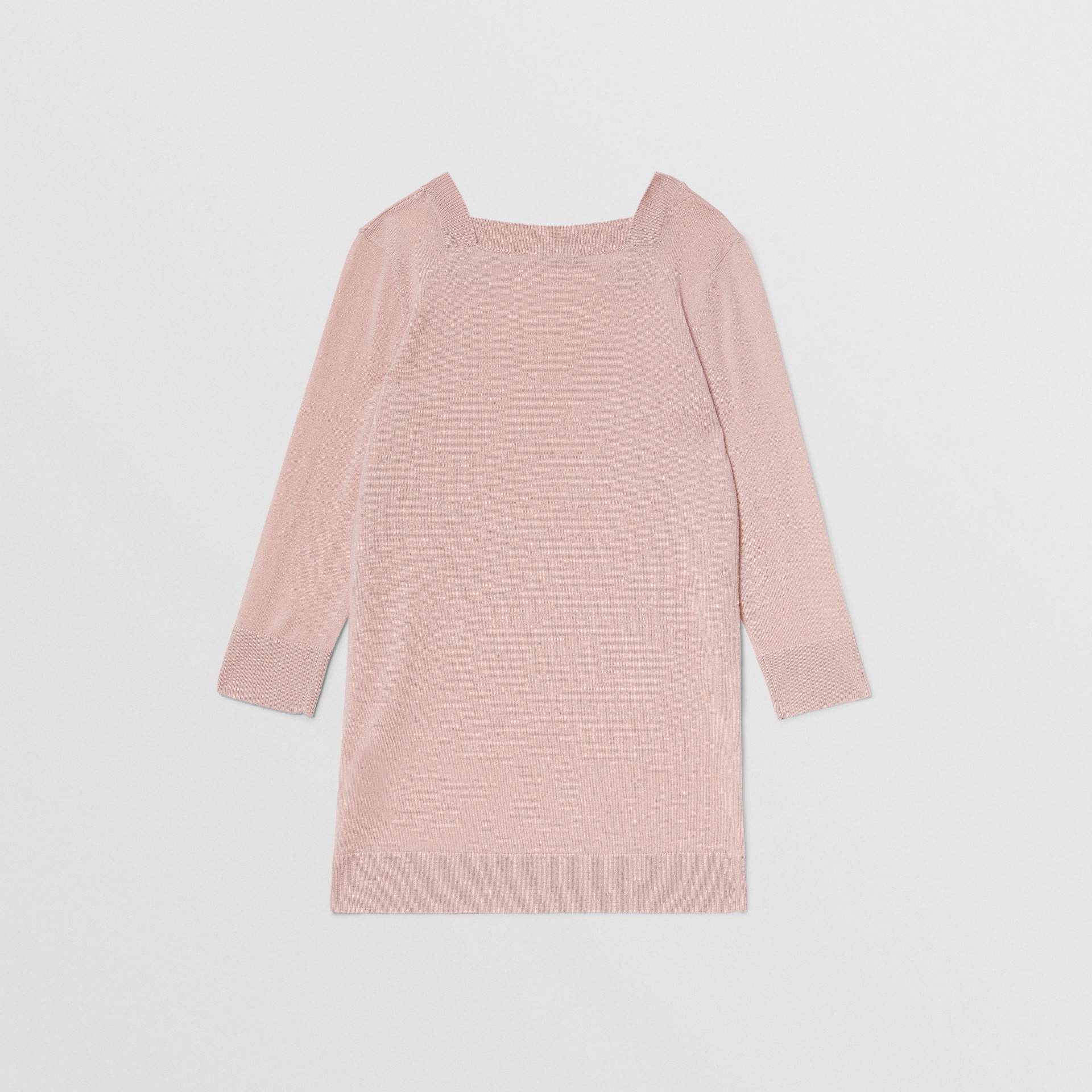 pink cashmere sweater dress