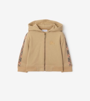 その他 Burberry SS25 Sand cotton blend sweatshirt (8097920 C1409) Burberry Sand Cotton Blend Sweatshirt – LOZURI®