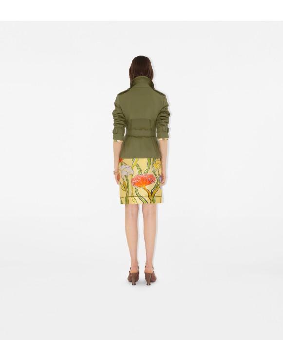 Veste trench en gabardine Highgrove