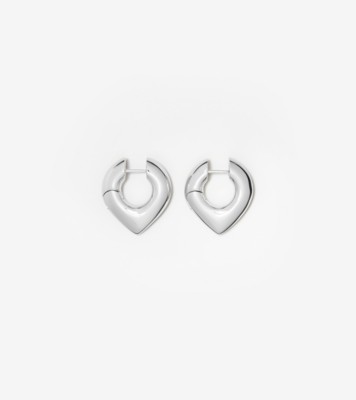 Thorn Hoop Earrings in Silver - Women | Burberry® Official