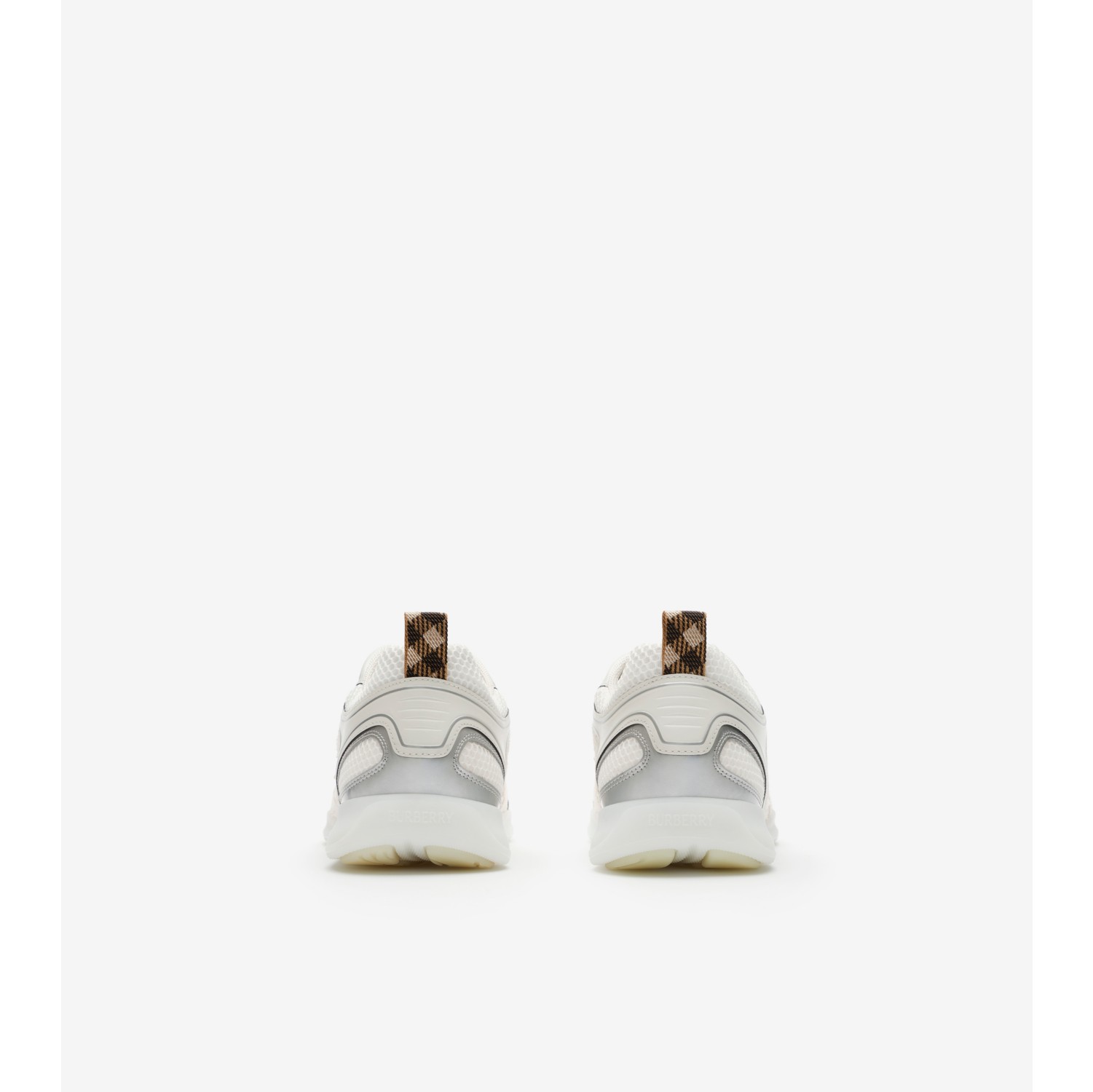 Matrix Sport Sneakers in Silver/white - Men | Burberry® Official