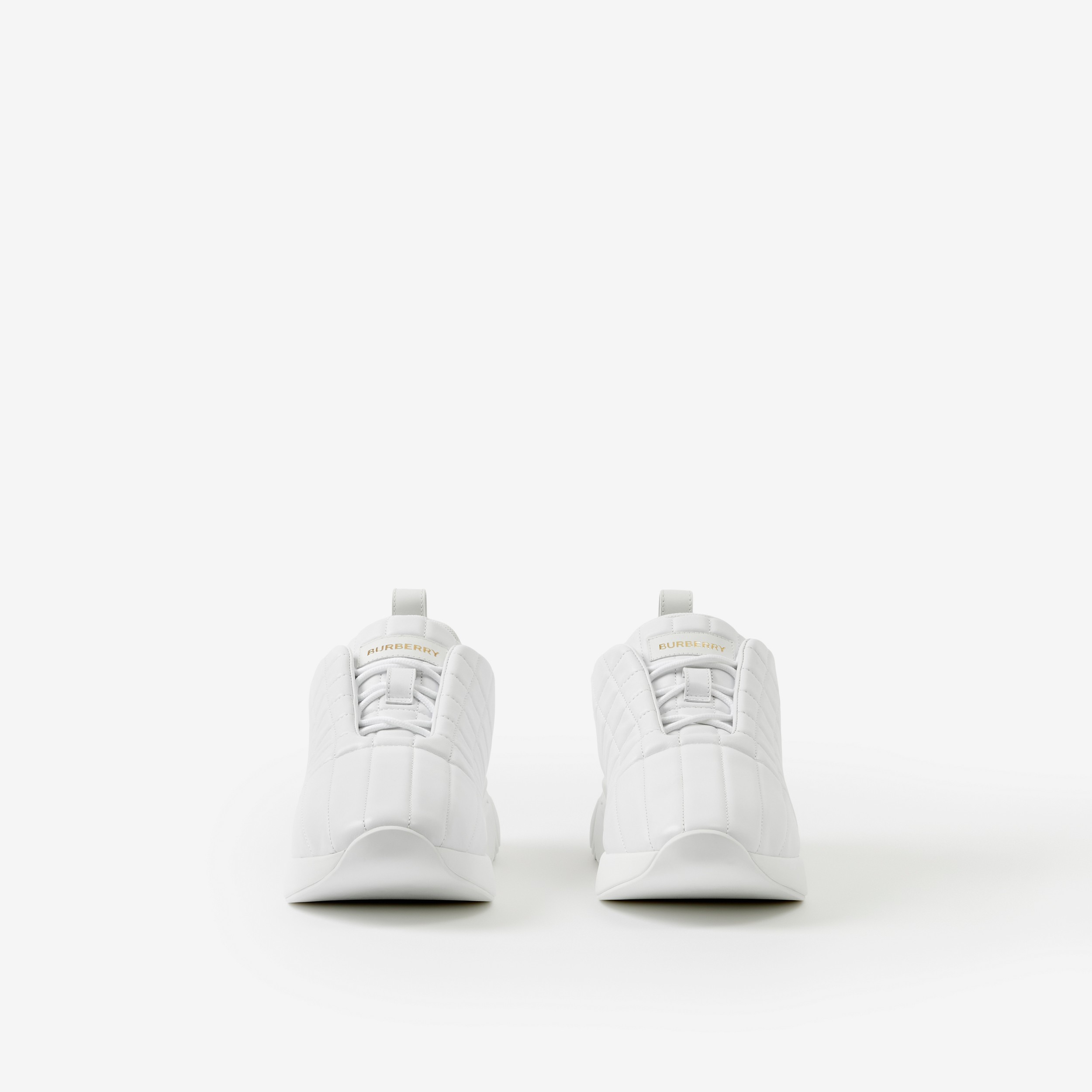Sneaker Classic in pelle trapuntata (Bianco Ottico) | Sito ufficiale Burberry® - 2