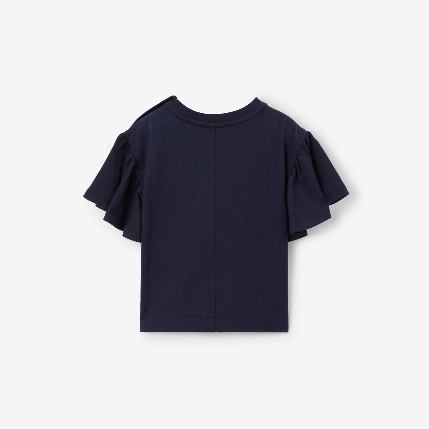 Thomas Bear Print Cotton T-shirt in Deep Charcoal Blue - Children | Burberry® Official