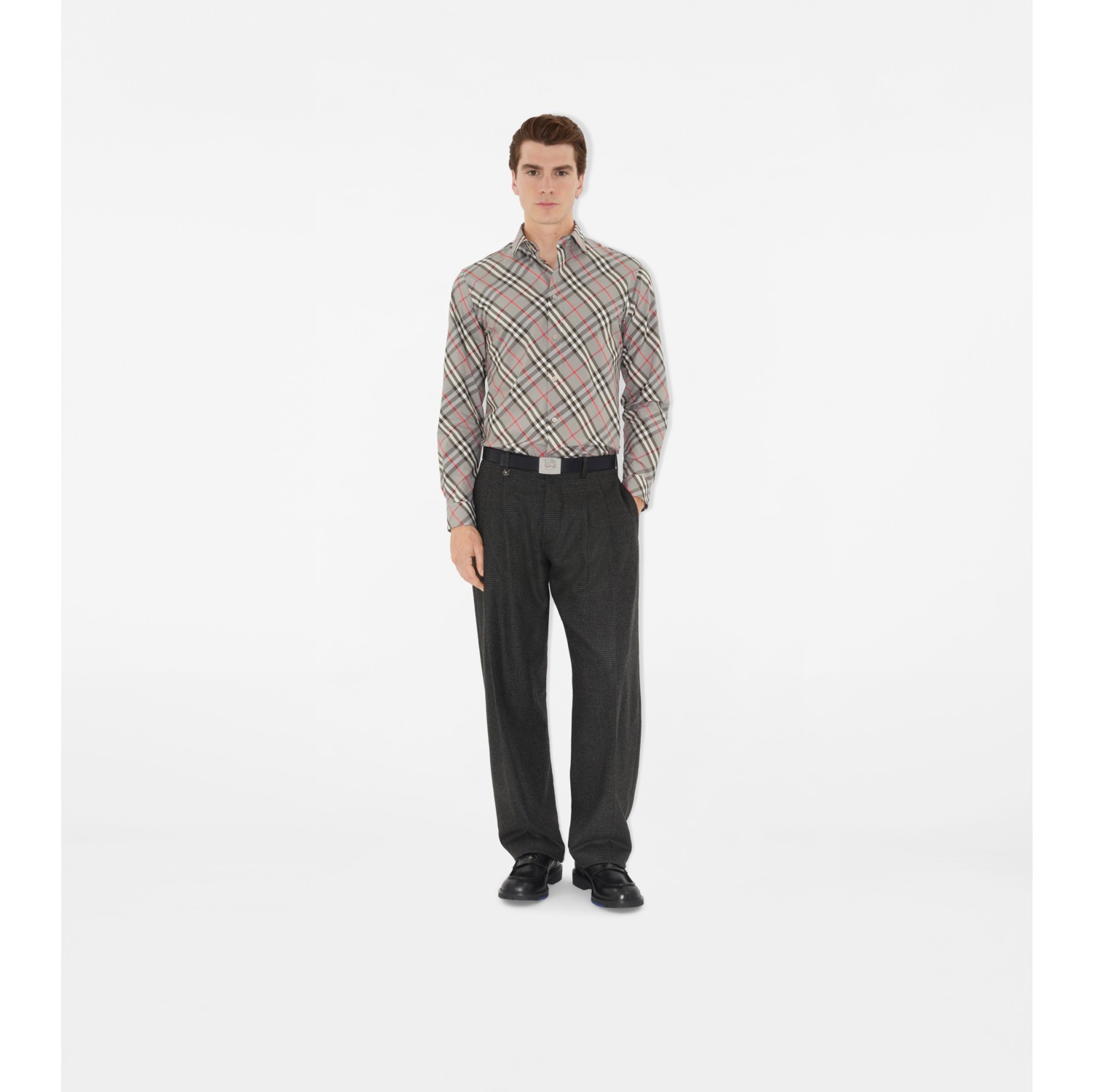 Chemise en coton Check