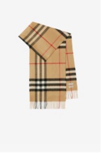 Mother's Day Gifting Campaign featuring a Classic Burberry Check Scarf