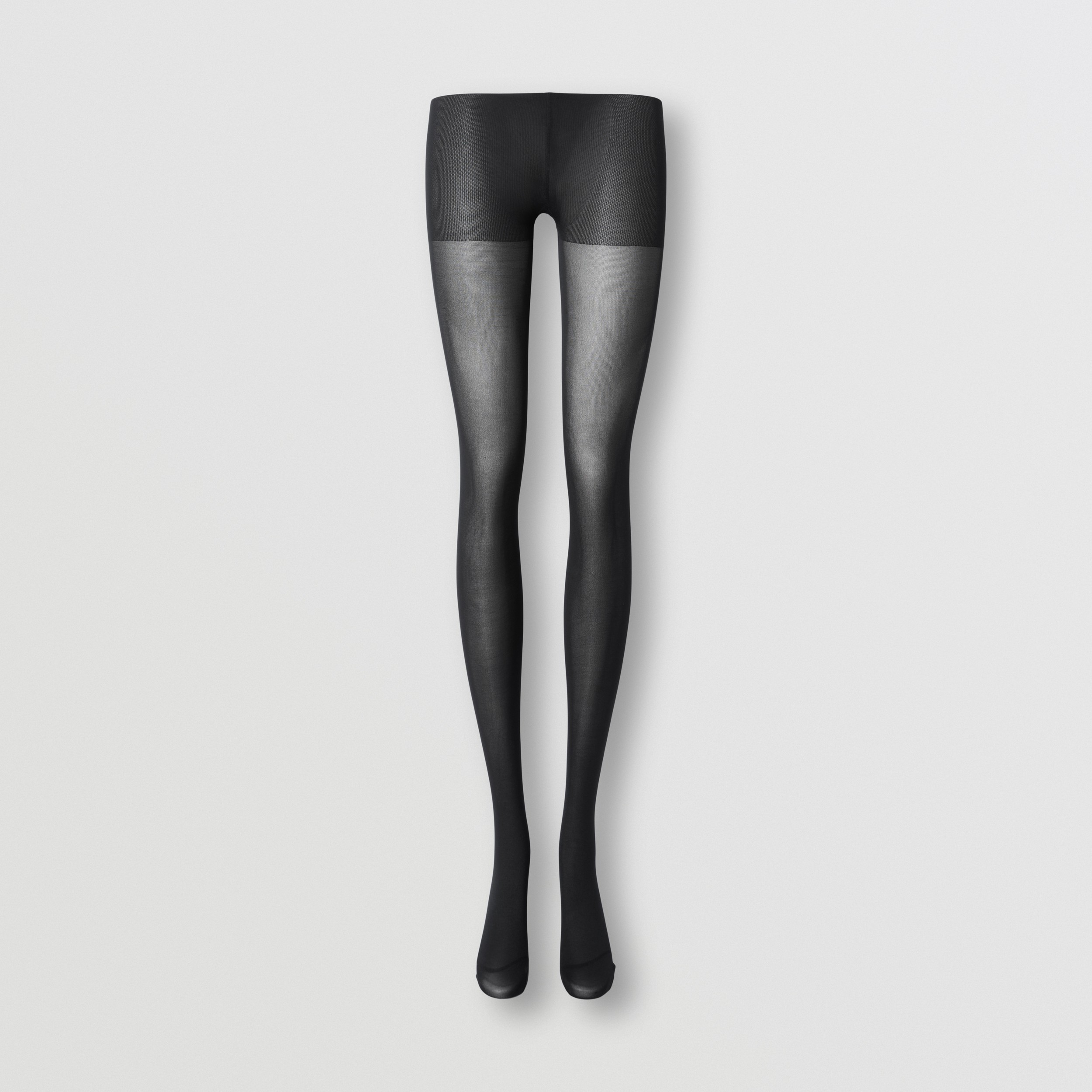 Crystal Letter Graphic Tights in Black - Women | Burberry® Official - 1