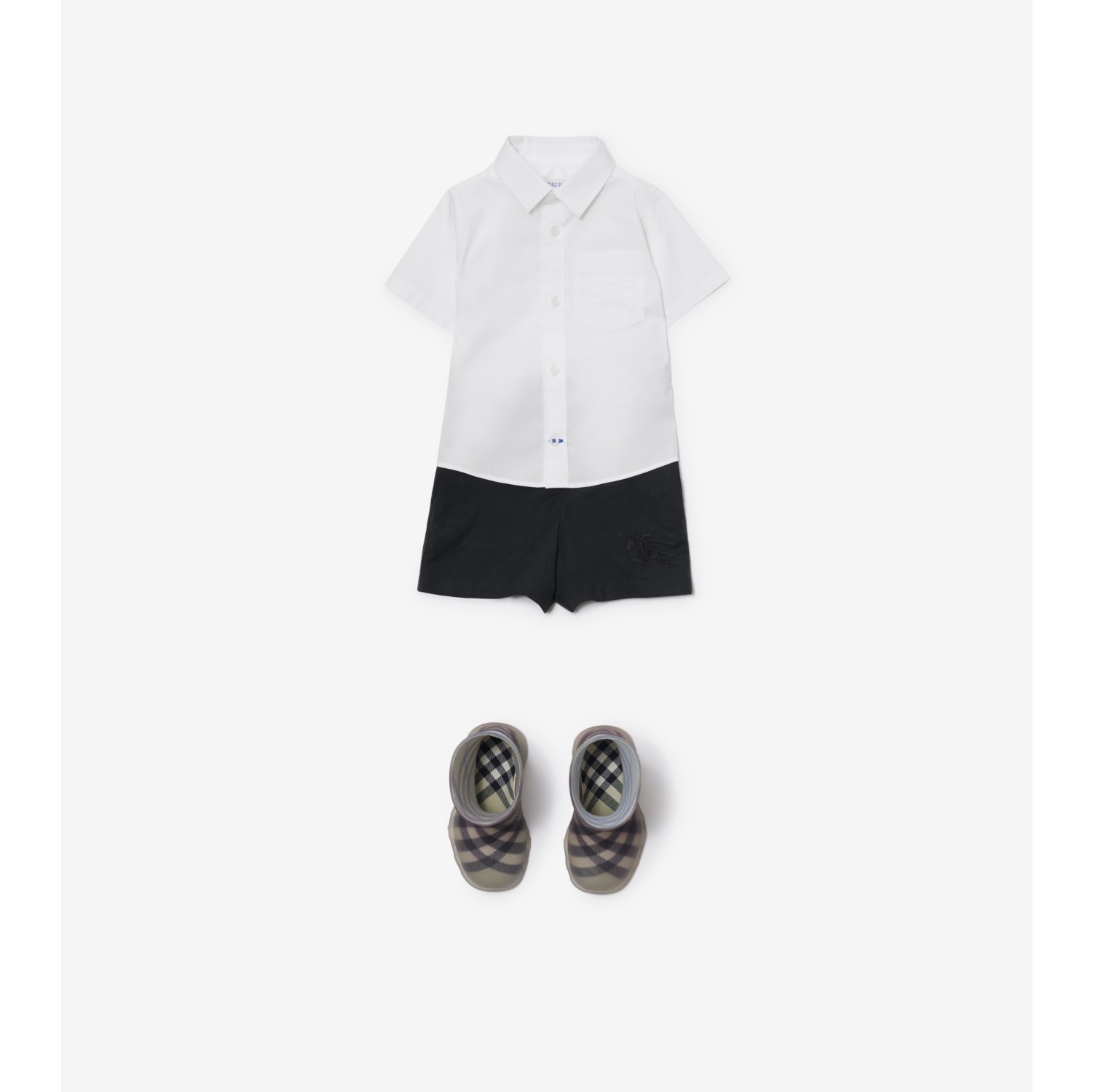BURBERRY（バーバリー）の「【BURBERRY】 バーバリー ショートスリーブ スモールスケール チェック ストレッチコットン シャツ 半袖  チェックシャツ 襟付き メンズ（シャツ/ブラウス）」 - WEAR